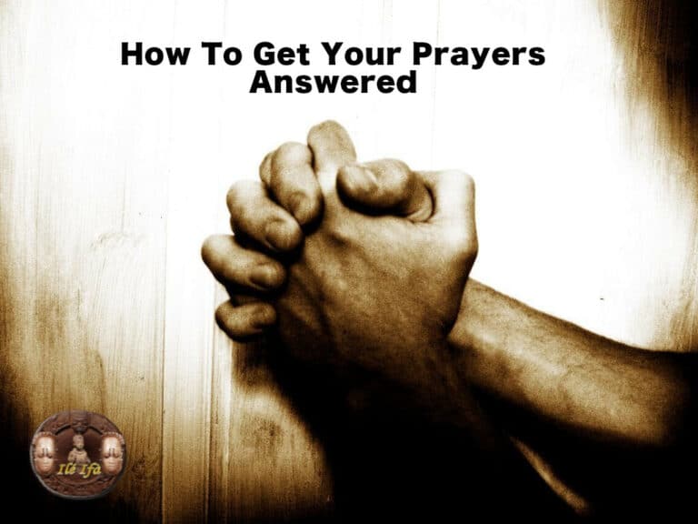 How To Get Your Prayers Answered