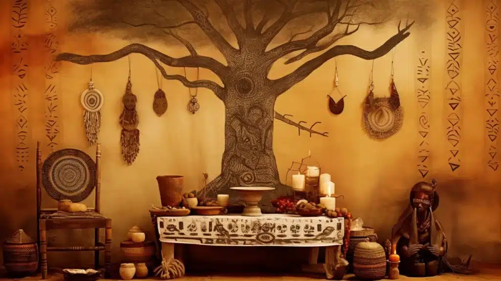 Ancestor Guidance-African spirituality-Ancestral Altar